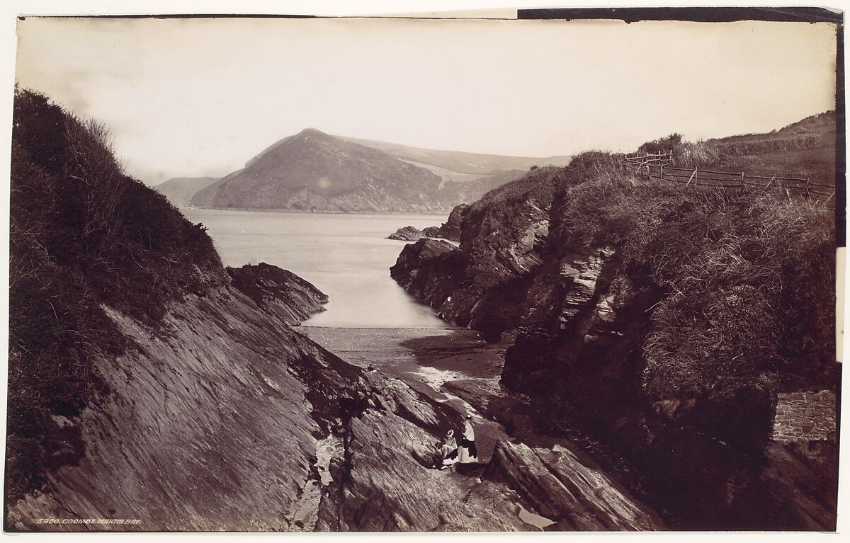 Coombe Martin Bay, Francis Frith (British, Chesterfield, Derbyshire 1822–1898 Cannes, France), Albumen silver print from glass negative 
