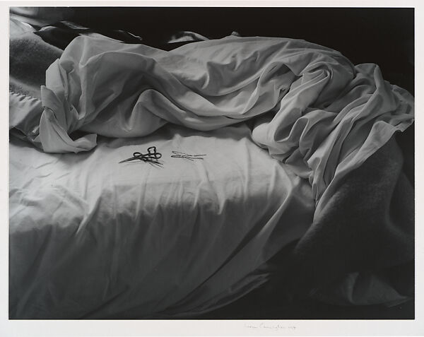 The Unmade Bed, Imogen Cunningham (American, Portland, Oregon 1883–1976 San Francisco, California), Gelatin silver print 