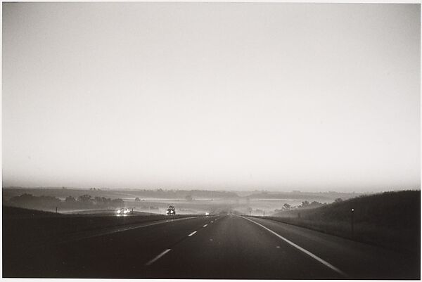 Autolandscape, Iowa, Elaine Mayes (American, born 1938), Gelatin silver print 