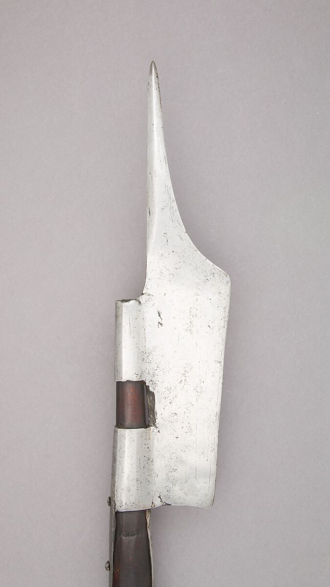 Staff Weapon, Steel, wood, Swiss 