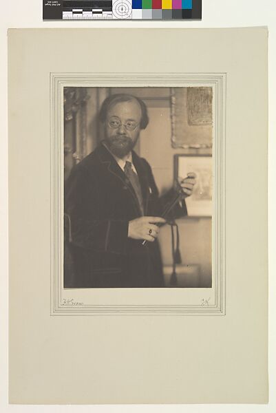 F. H. Evans, Gertrude Käsebier (American, 1852–1934), Platinum print