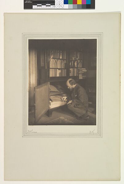 F. H. Evans, Gertrude Käsebier (American, 1852–1934), Platinum print