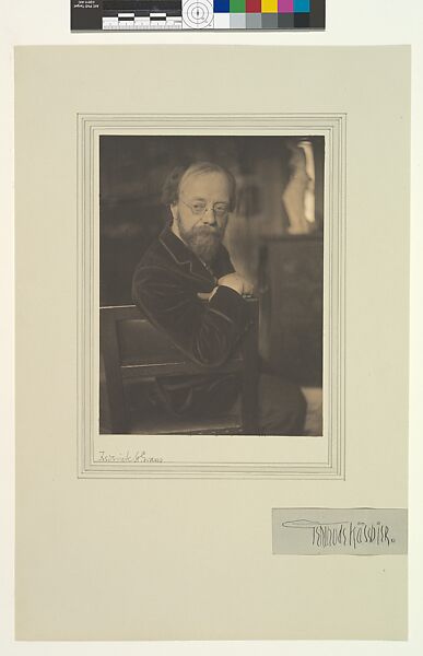 Frederick H. Evans, Gertrude Käsebier (American, 1852–1934), Platinum print