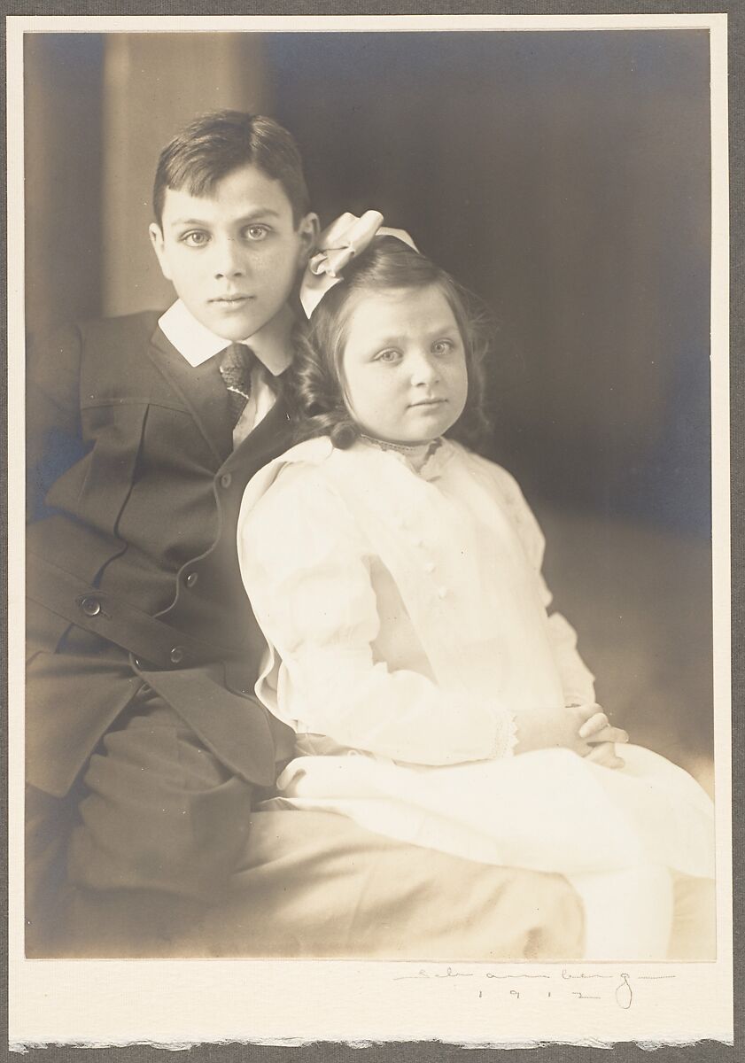 Jeanne and Richard, Morton Schamberg (American, Philadelphia, Pennsylvania 1881–1918 Philadelphia, Pennsylvania), Gelatin silver print 