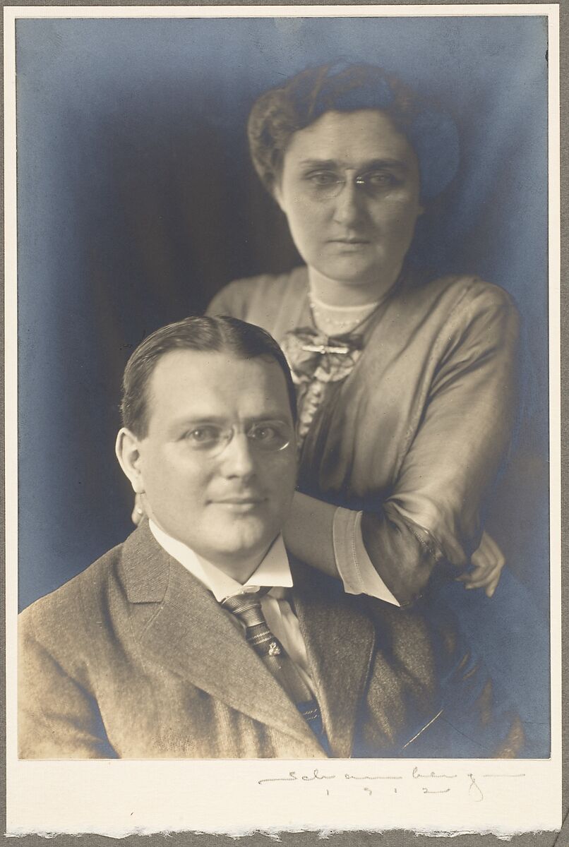Regena and Herbert, Morton Schamberg (American, Philadelphia, Pennsylvania 1881–1918 Philadelphia, Pennsylvania), Gelatin silver print 