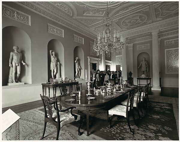 [Robert Adam Room, Metropolitan Museum of Art], Bruce Davidson (American, born 1933), Gelatin silver print 