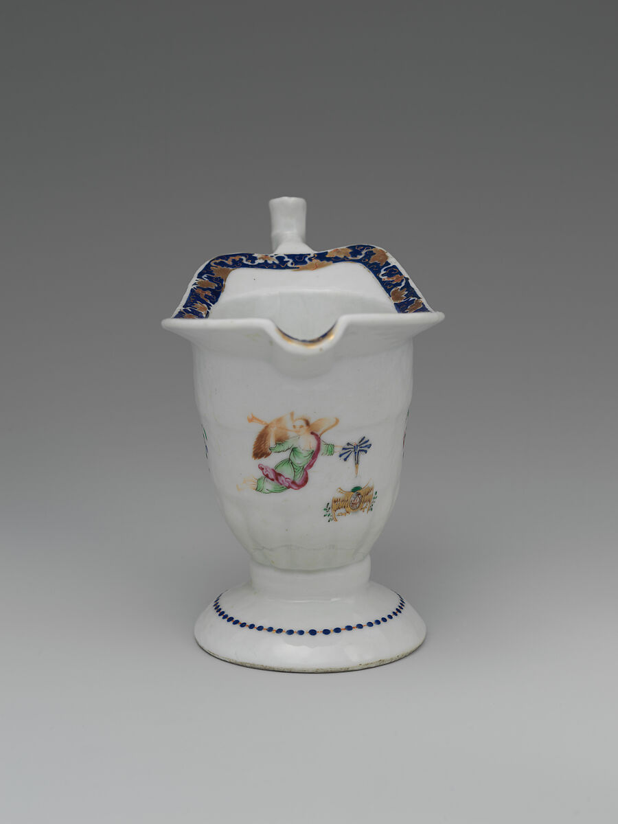 Cream Pitcher, Porcelain, Chinese