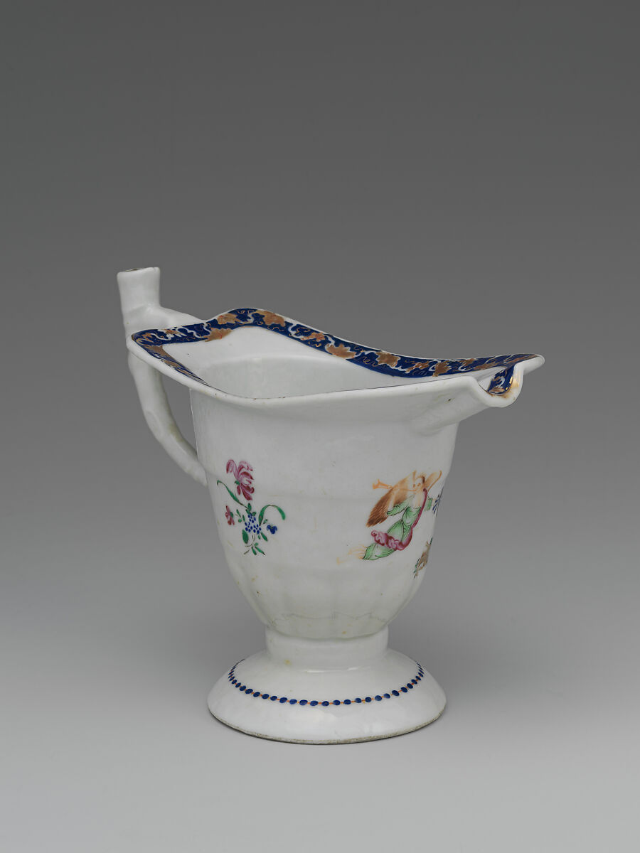 Cream Pitcher, Porcelain, Chinese