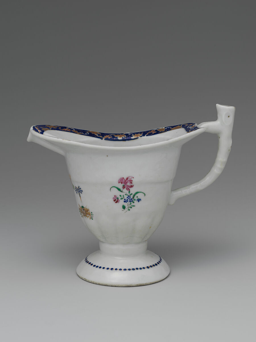 Cream Pitcher, Porcelain, Chinese 