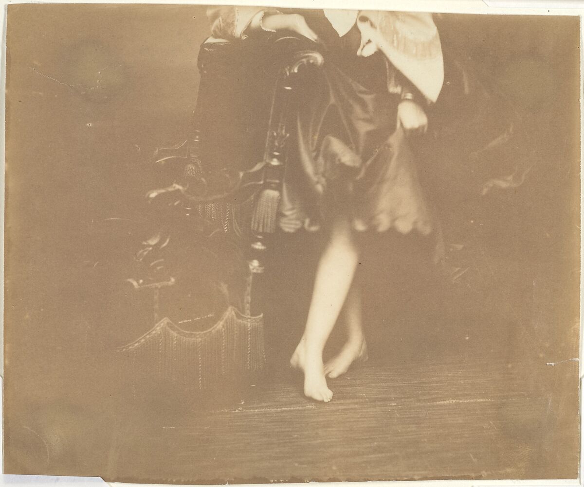 [Study of Legs], Pierre-Louis Pierson (French, 1822–1913), Albumen silver print from glass negative 