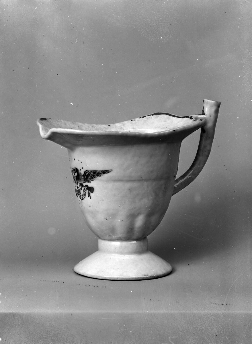 Cream Pitcher, Porcelain, Chinese