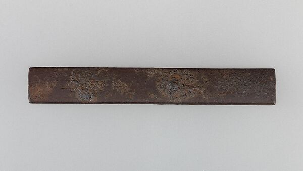 Knife Handle (Kozuka), Iron, gold, silver, Japanese