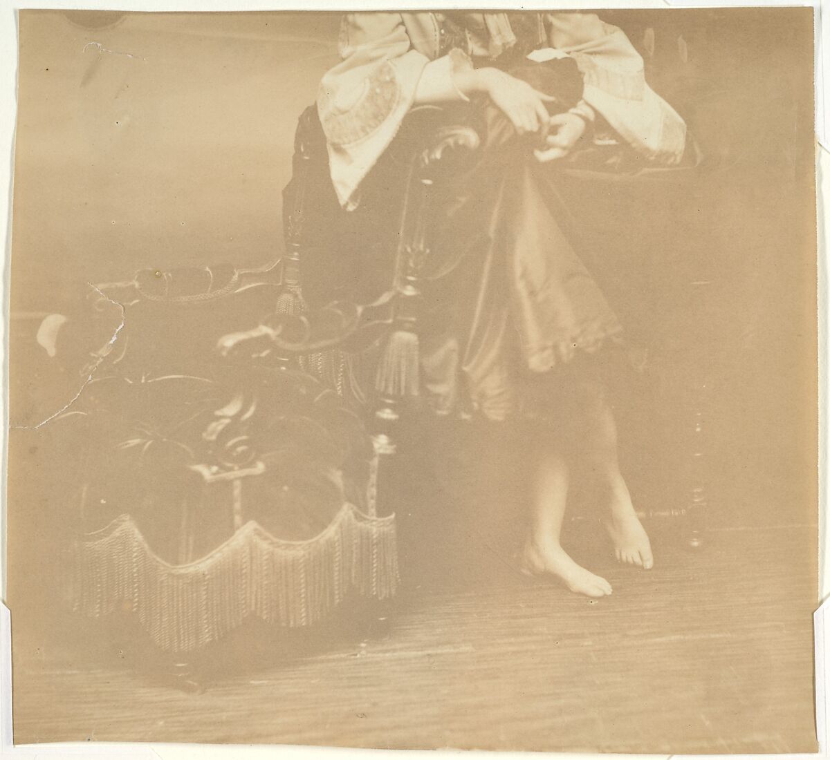 Les jambes, Pierre-Louis Pierson (French, 1822–1913), Albumen silver print from glass negative 