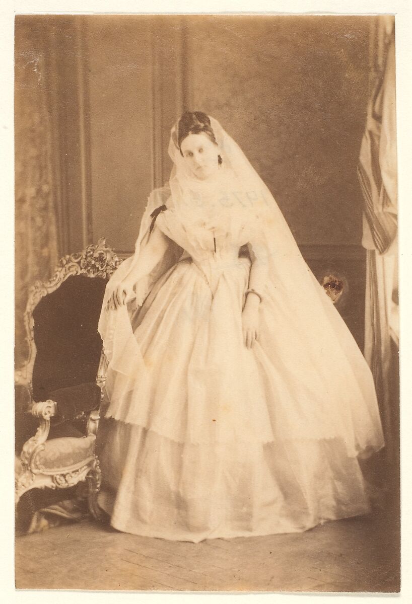 Derelitta, Pierre-Louis Pierson (French, 1822–1913), Albumen silver print from glass negative 