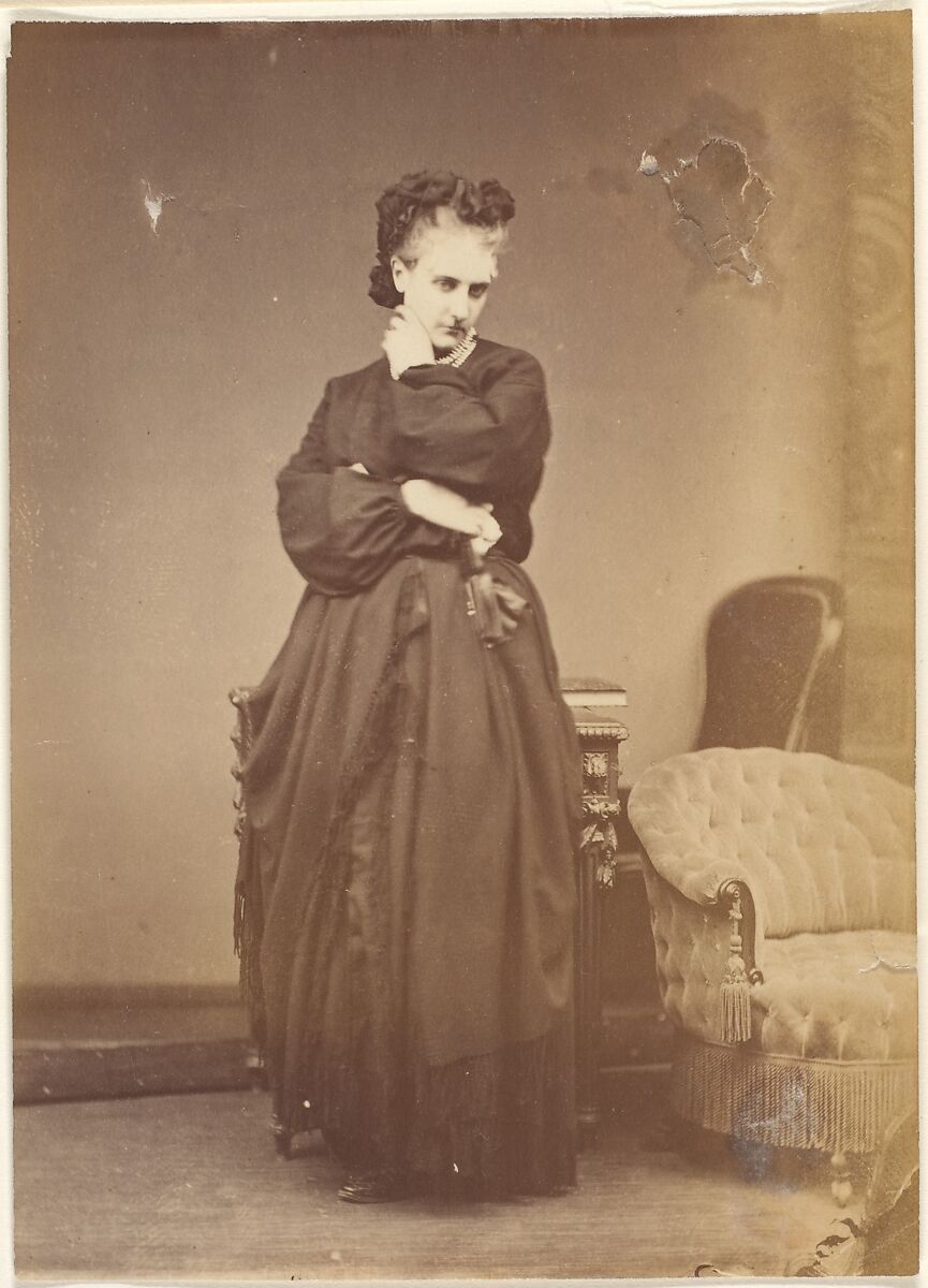 Sèriè à la Ristori, Pierre-Louis Pierson (French, 1822–1913), Albumen silver print from glass negative 