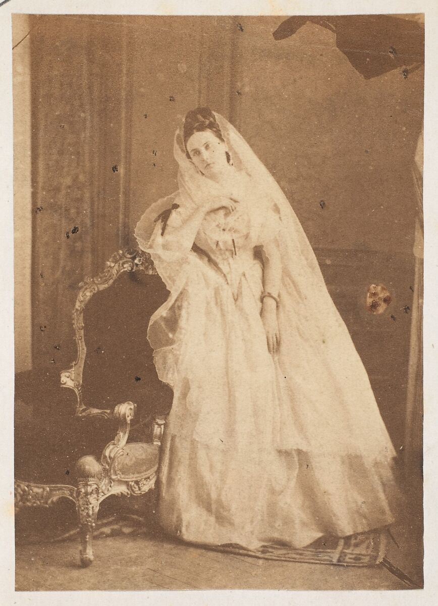 Derelitta, Pierre-Louis Pierson (French, 1822–1913), Albumen silver print from glass negative 