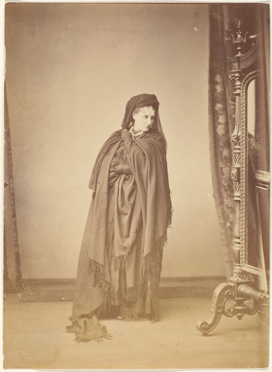 Sèriè à la Ristori, Pierre-Louis Pierson (French, 1822–1913), Albumen silver print from glass negative 