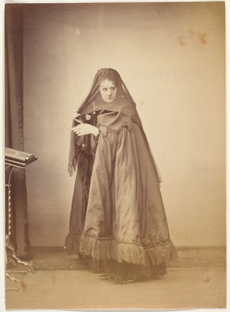 Sèriè à la Ristori, Pierre-Louis Pierson (French, 1822–1913), Albumen silver print from glass negative 