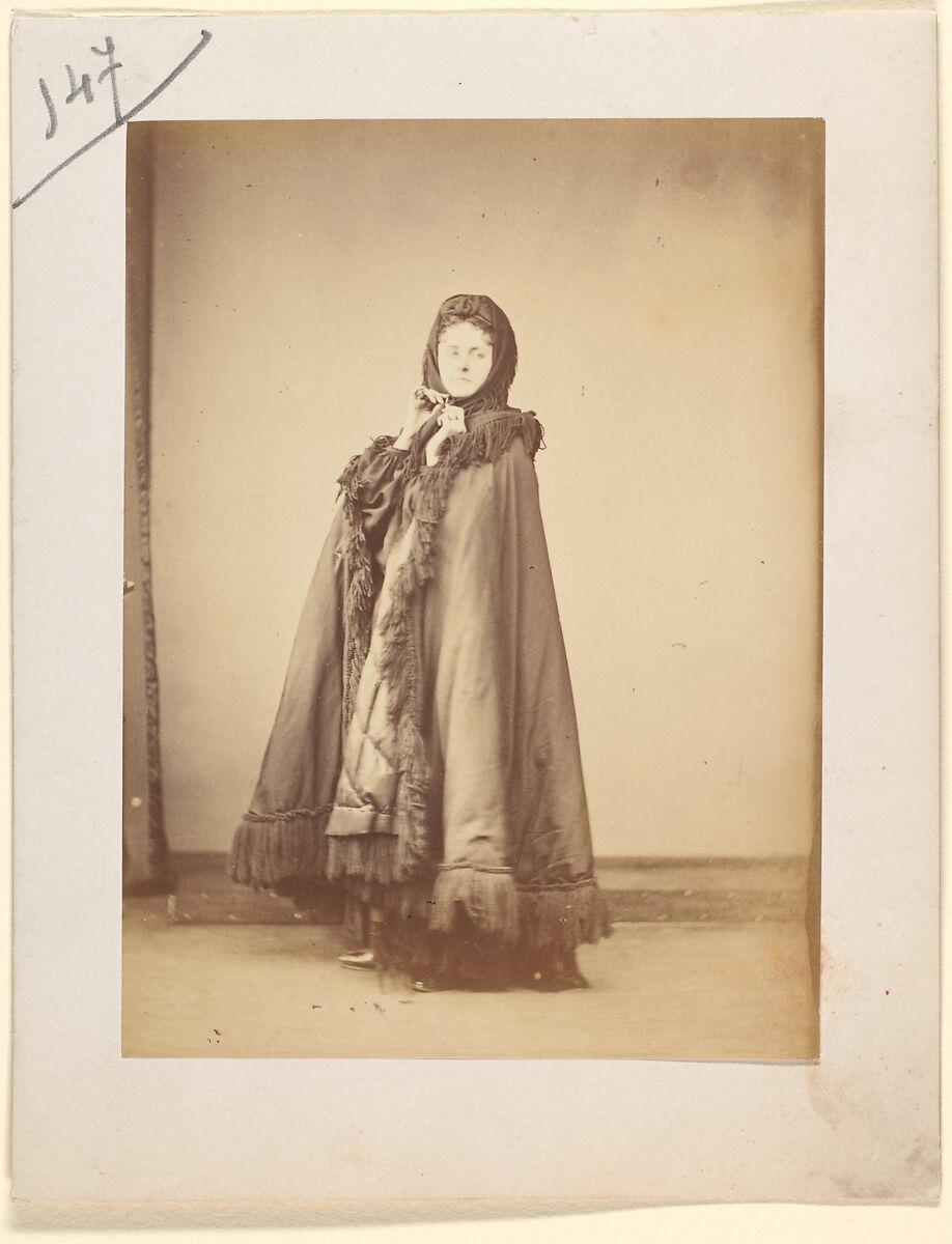 Sèriè à la Ristori, Pierre-Louis Pierson (French, 1822–1913), Albumen silver print from glass negative 