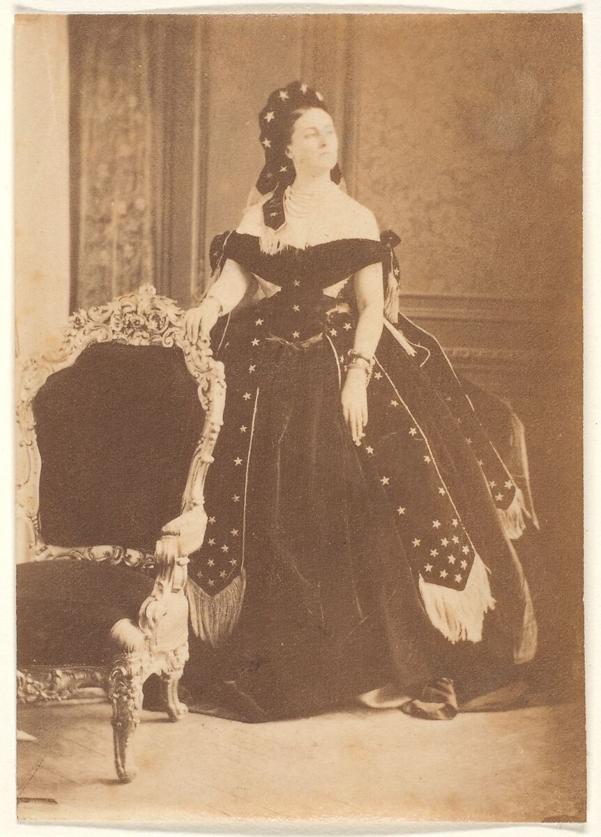 Stella (autre), Pierre-Louis Pierson (French, 1822–1913), Albumen silver print from glass negative 