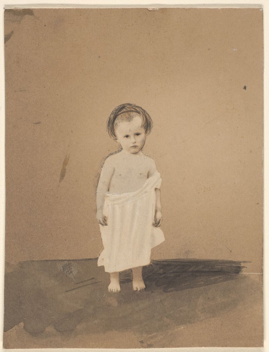La petite chemise, Pierre-Louis Pierson (French, 1822–1913), Albumen silver print from glass negative 