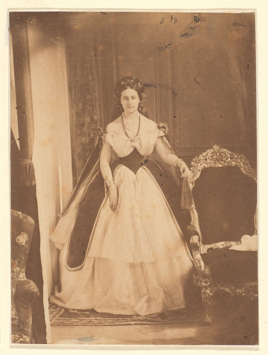 Bal, Pierre-Louis Pierson (French, 1822–1913), Albumen silver print from glass negative 