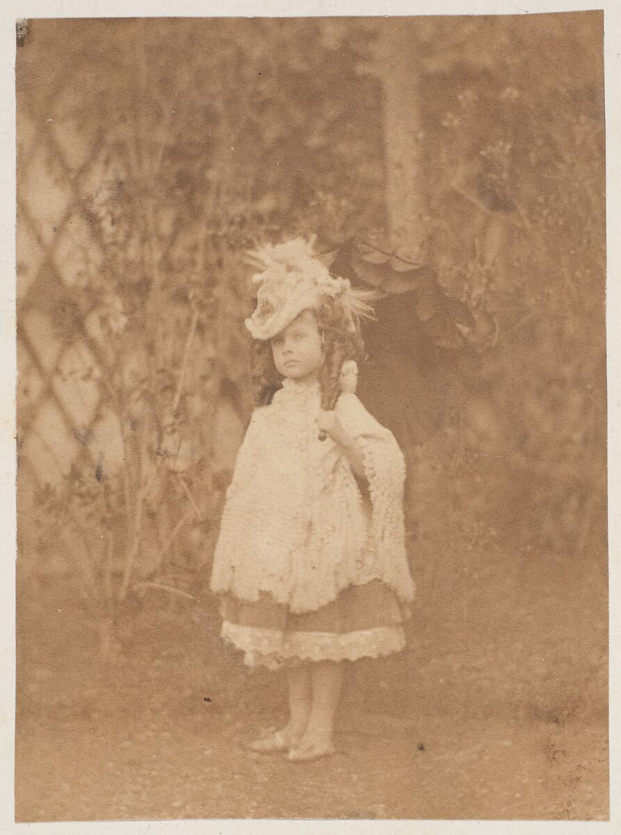 Le treillage, Pierre-Louis Pierson (French, 1822–1913), Albumen silver print from glass negative 