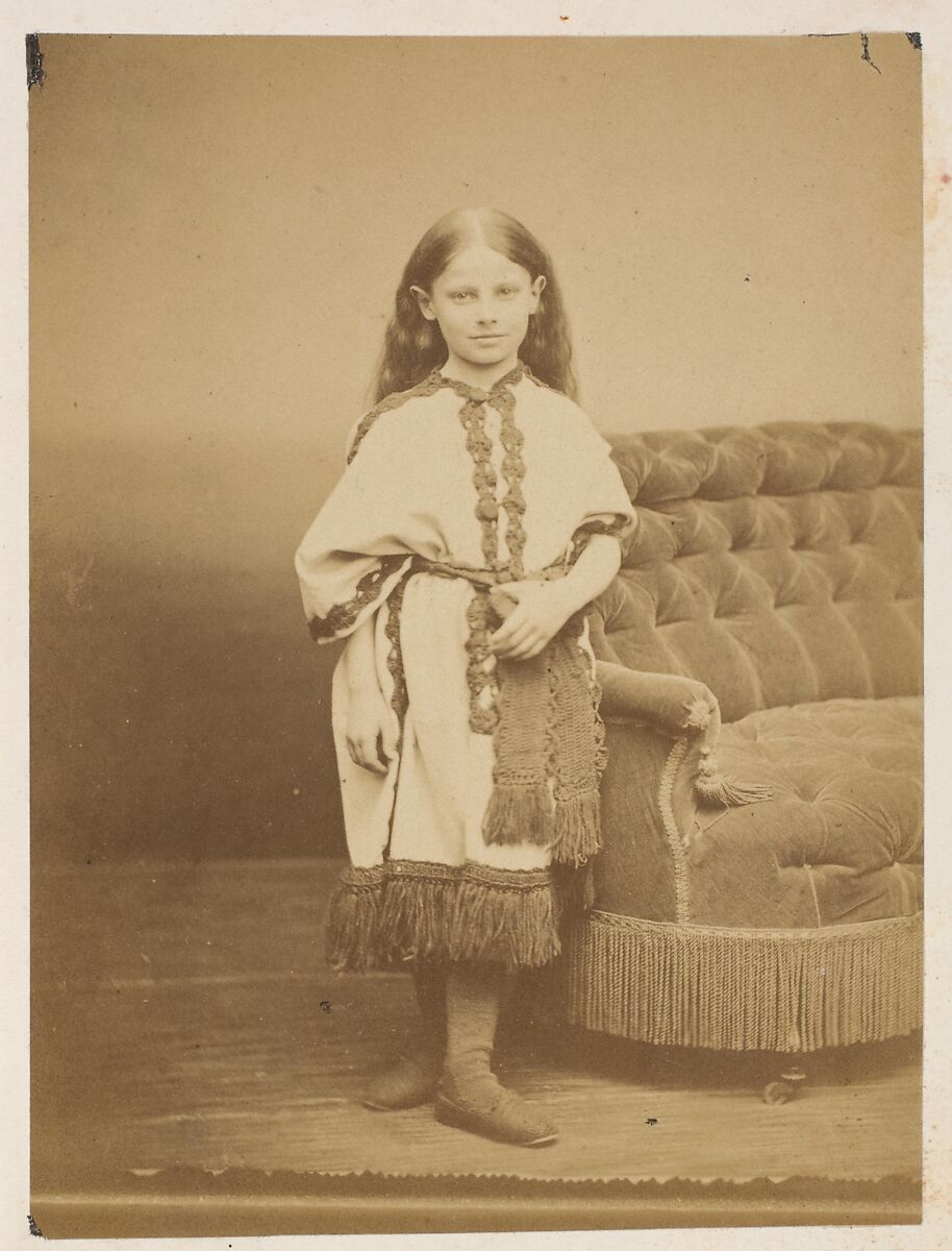 Le chemise Russe, Pierre-Louis Pierson (French, 1822–1913), Albumen silver print from glass negative 
