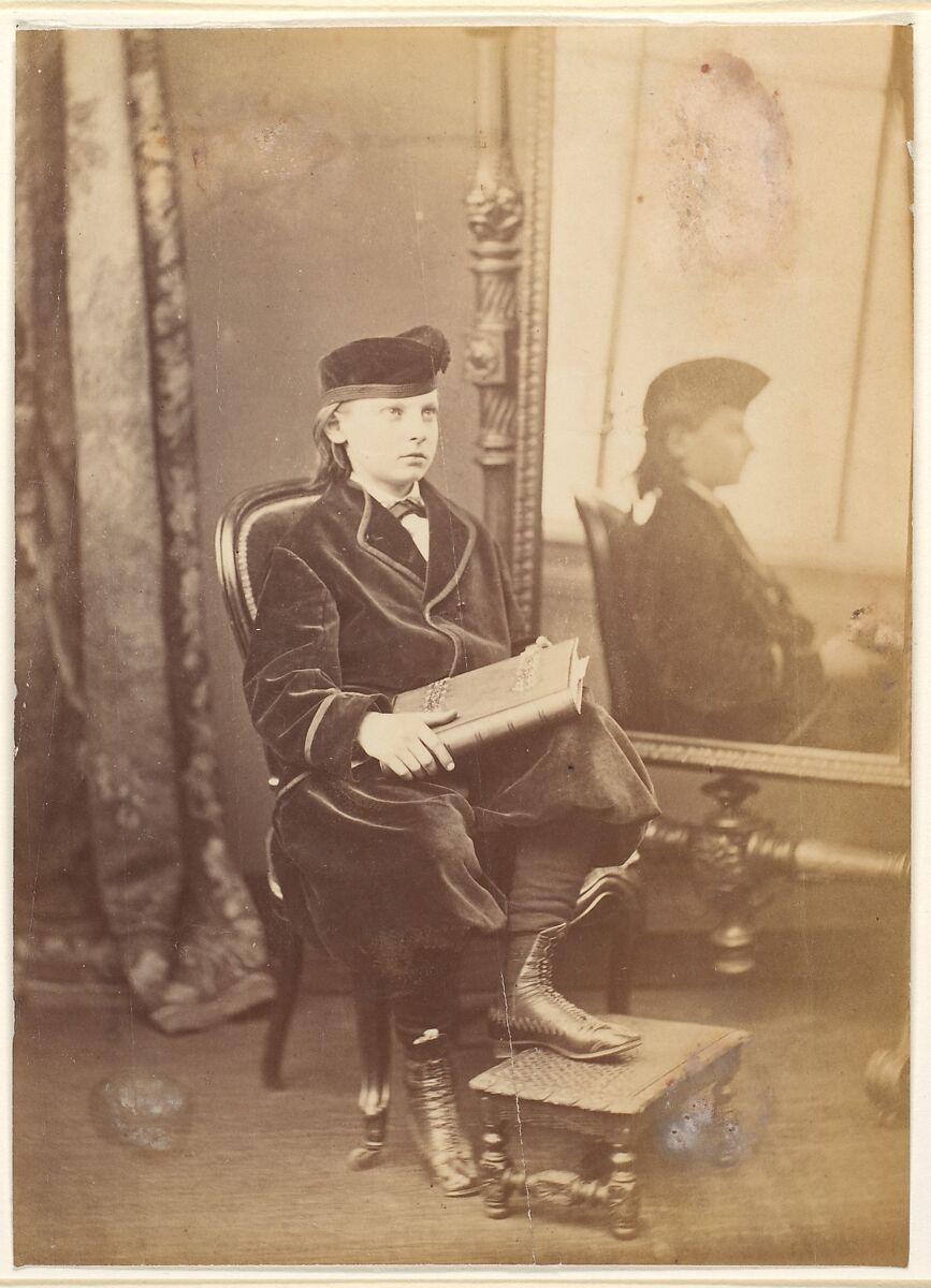 Le petit Russe, Pierre-Louis Pierson (French, 1822–1913), Albumen silver print from glass negative 