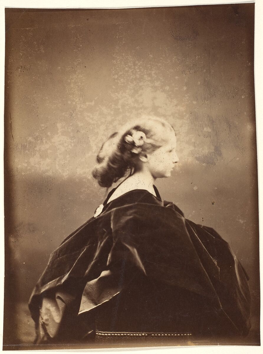 La fillette, Pierre-Louis Pierson (French, 1822–1913), Albumen silver print from glass negative 