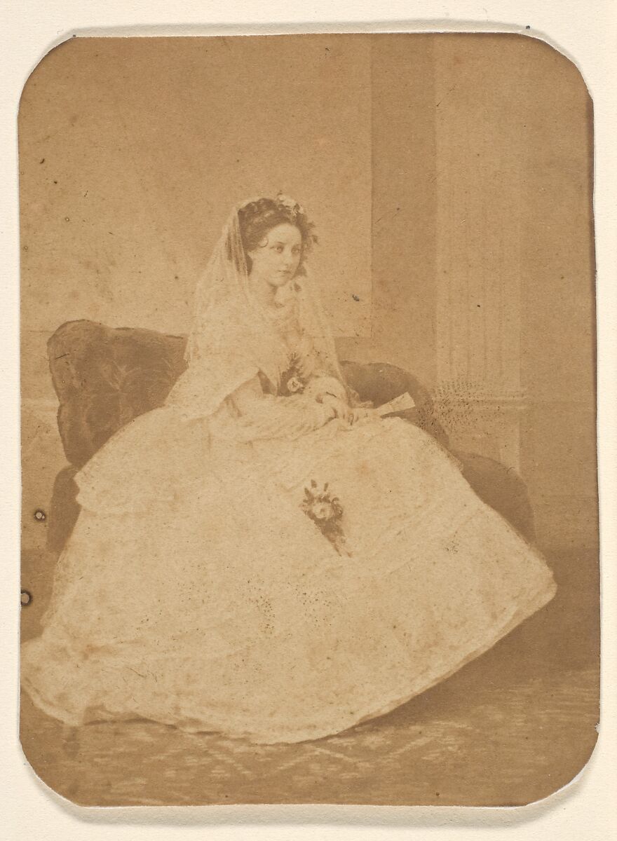 L'Espagnole, Pierre-Louis Pierson (French, 1822–1913), Albumen silver print from glass negative 