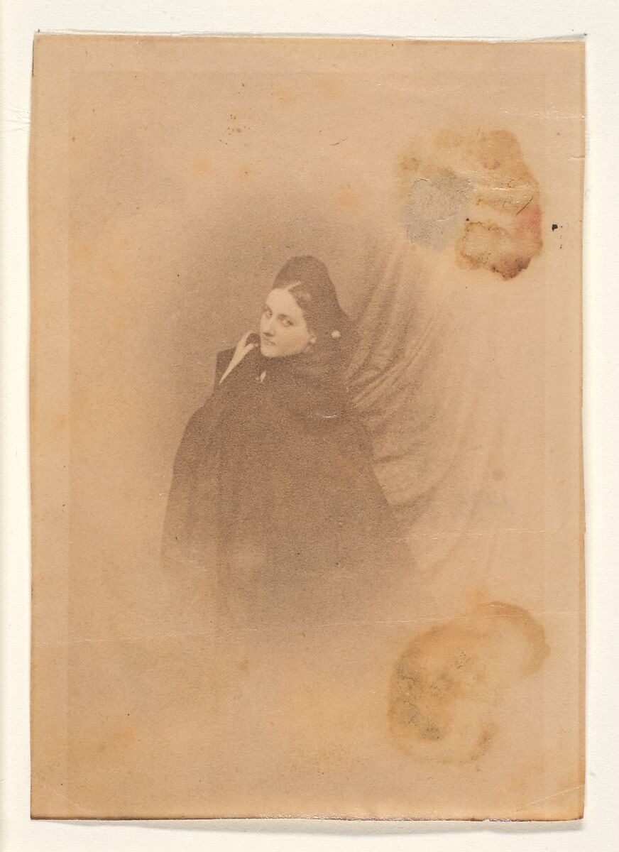 L'Orage, Pierre-Louis Pierson (French, 1822–1913), Albumen silver print from glass negative 