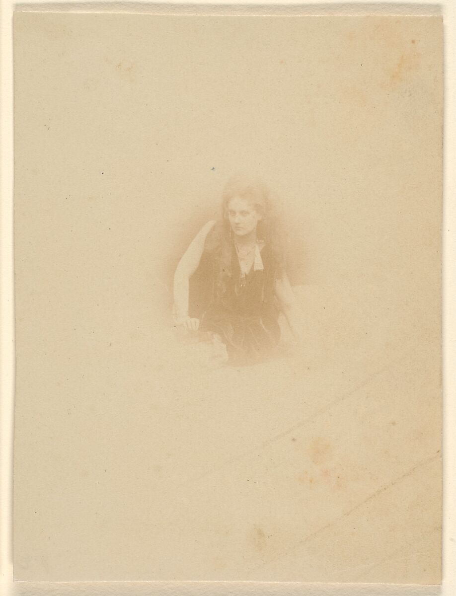 Petite Reine d'Etrurie, Pierre-Louis Pierson (French, 1822–1913), Albumen silver print from glass negative 
