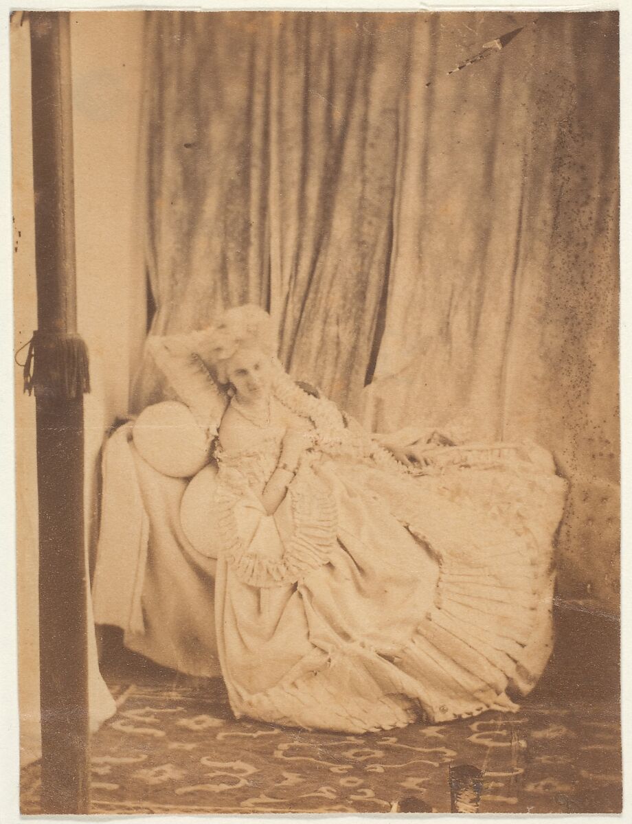 Repos (autre), Pierre-Louis Pierson (French, 1822–1913), Albumen silver print from glass negative 