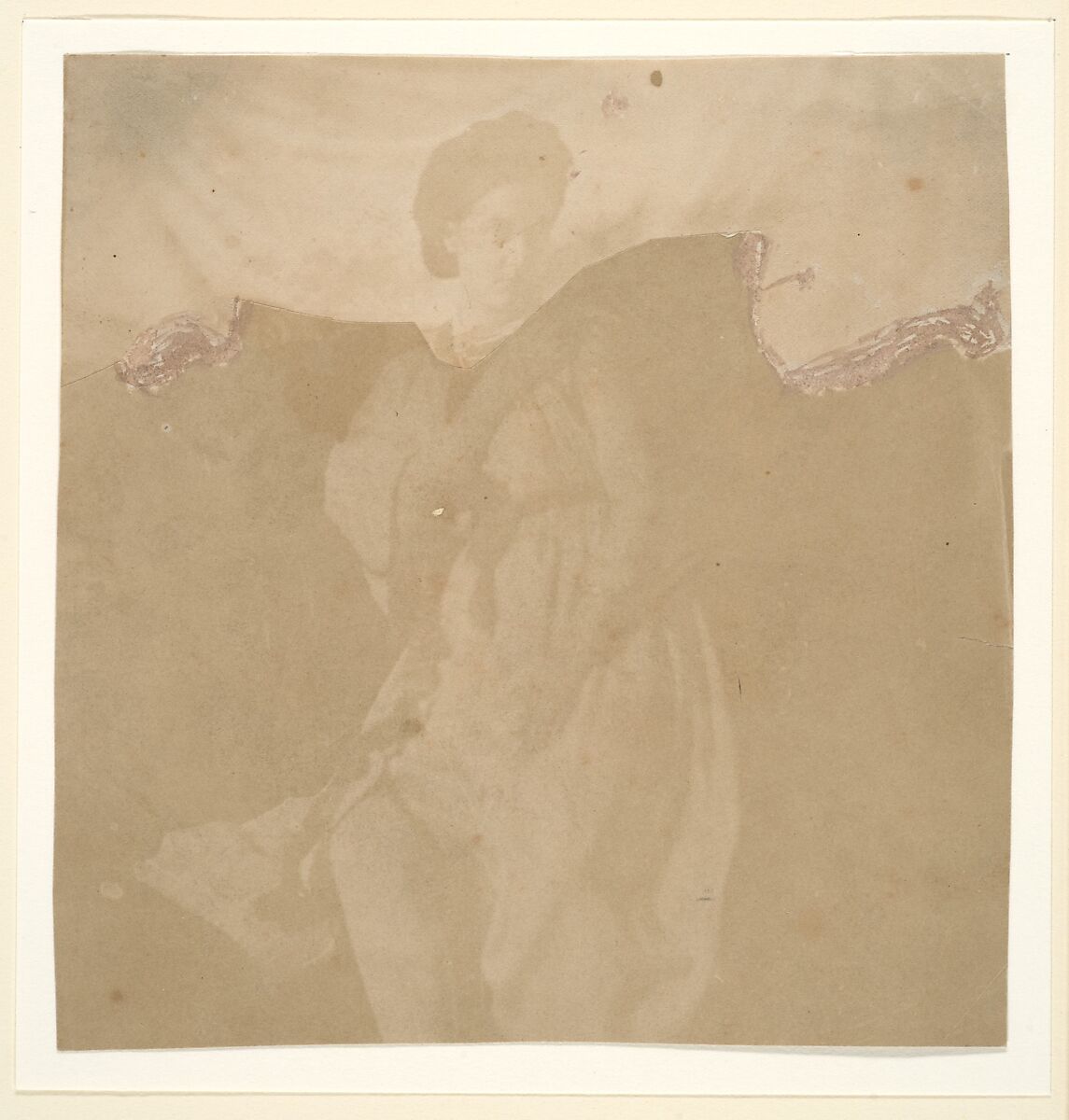 La Coucher, Pierre-Louis Pierson (French, 1822–1913), Salted paper print from glass negative 