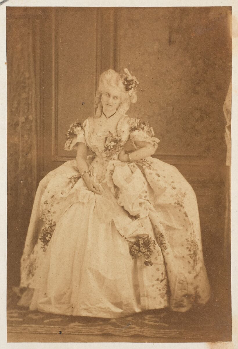 Mathilde, Pierre-Louis Pierson (French, 1822–1913), Albumen silver print from glass negative 