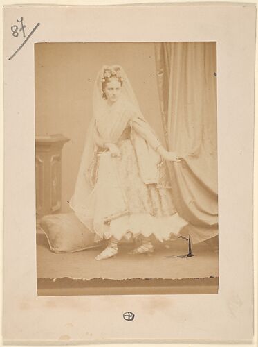 Le beau bras. Artist: Pierre-Louis Pierson (French, 1822-1913); Date:  1860s; Medium: Albumen silver print from glass negative; Dimensions: 5.1 x  8.6 Stock Photo - Alamy