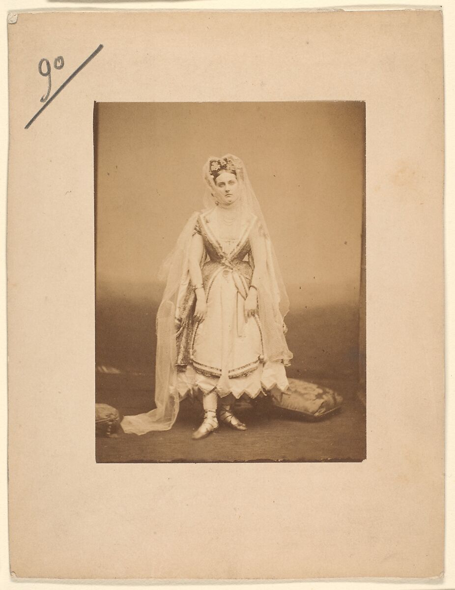Judith, Pierre-Louis Pierson (French, 1822–1913), Albumen silver print from glass negative 