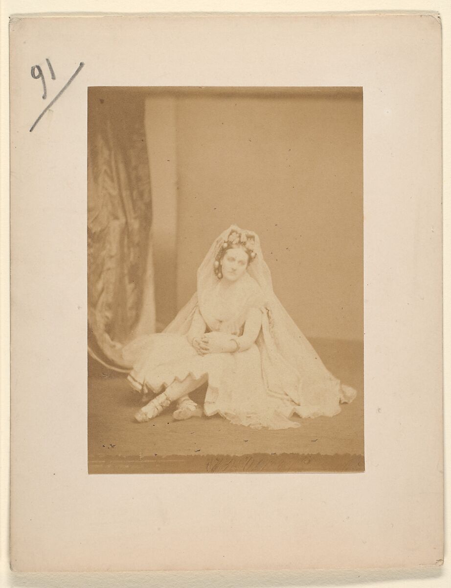 Judith, Pierre-Louis Pierson (French, 1822–1913), Albumen silver print from glass negative 