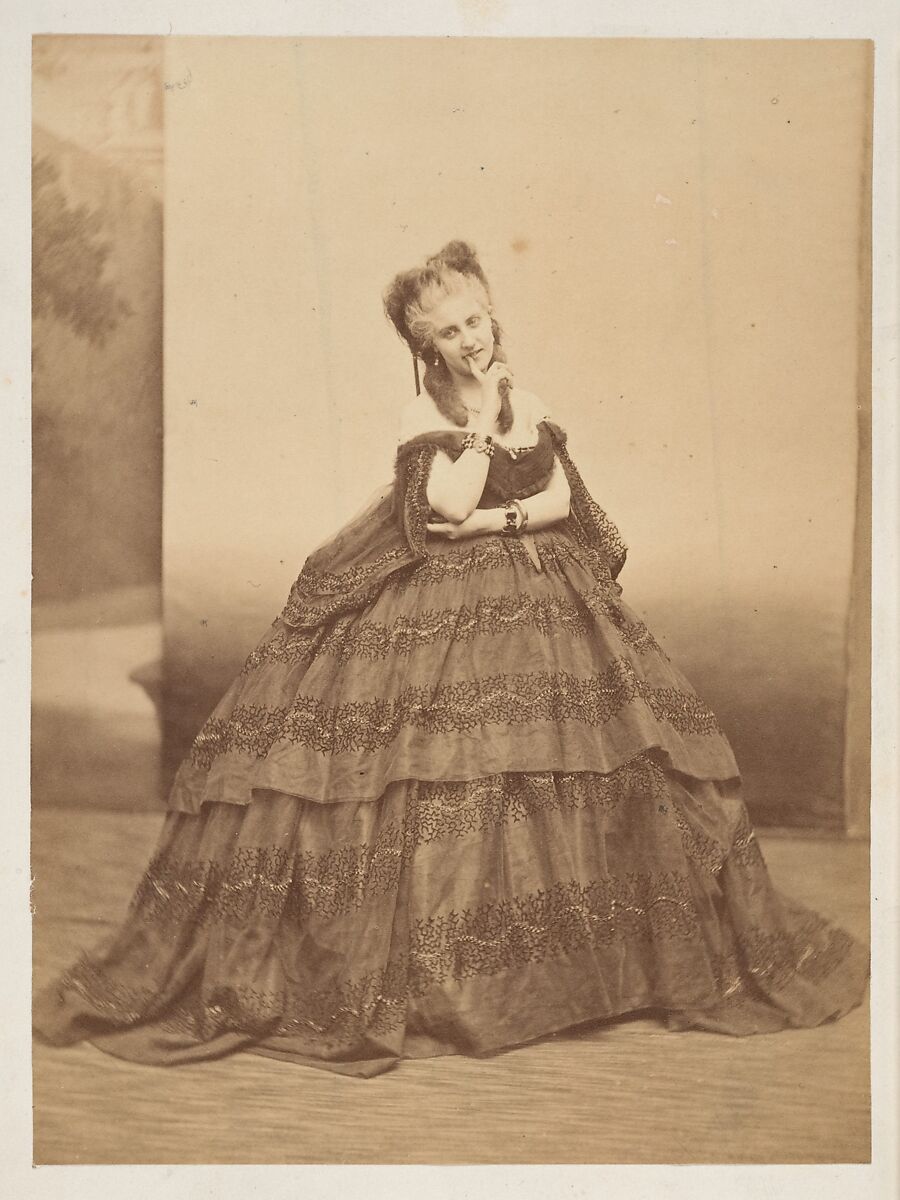 Livetta, Pierre-Louis Pierson (French, 1822–1913), Albumen silver print from glass negative 