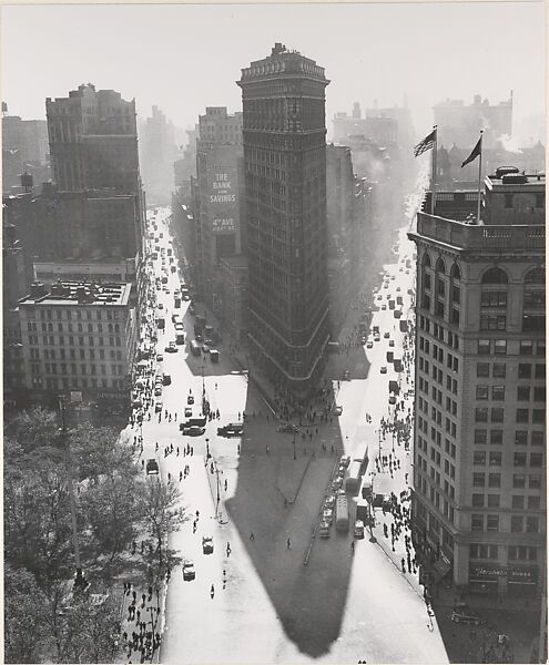 Flatiron in Summer, Rudy Burckhardt  American, born Switzerland, Gelatin silver print