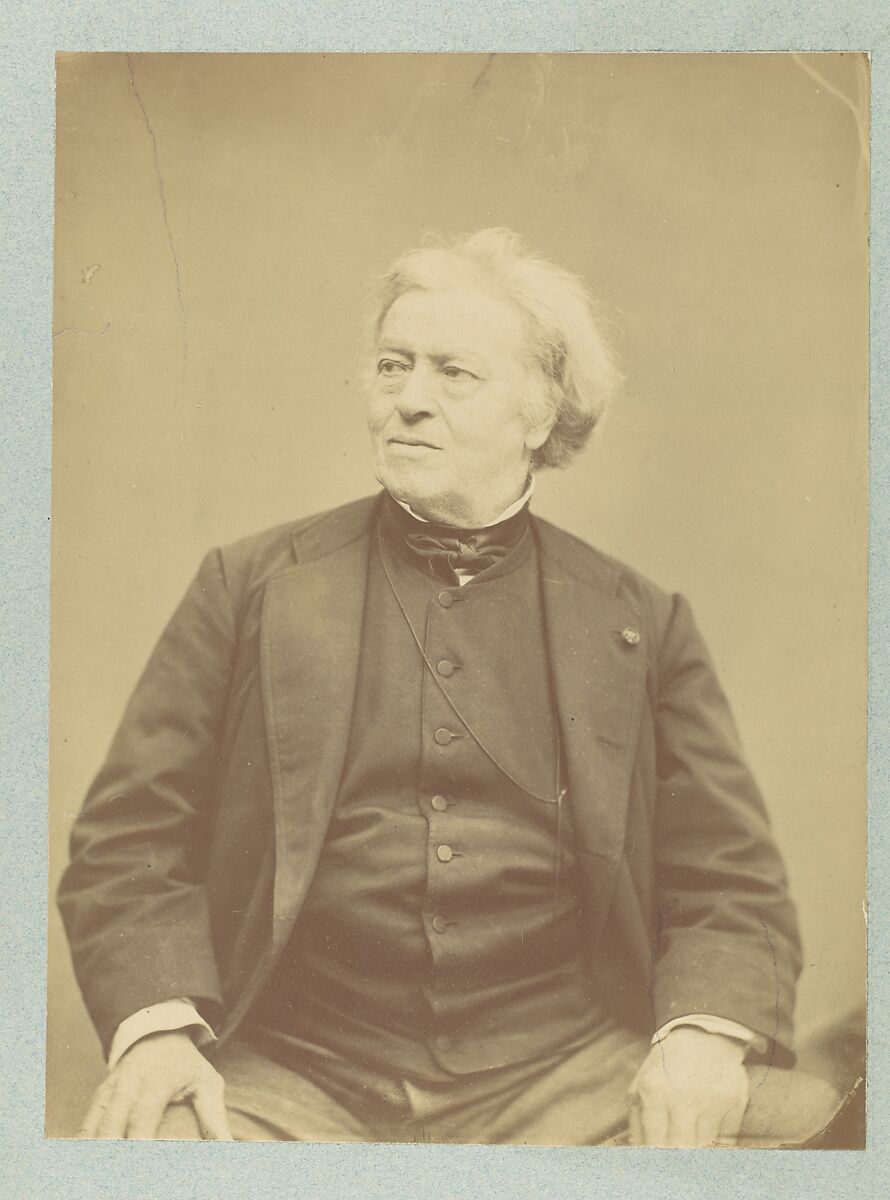 Jean Baptiste Camille Corot, Etienne Carjat (French, Fareins 1828–1906 Paris), Albumen silver print 