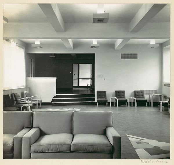 [Game Room, Wheaton College, Norton, Massachusetts], Walker Evans (American, St. Louis, Missouri 1903–1975 New Haven, Connecticut), Gelatin silver print 