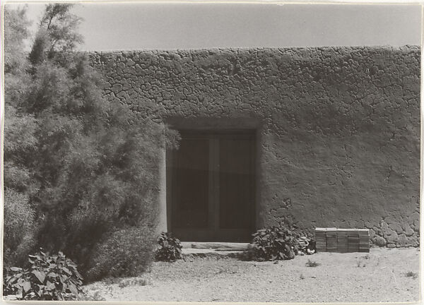 [Studio Door and Adobe Wall, Abiquiu, New Mexico]