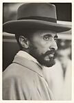 Haile Salassie, Former Emperor of Ethiopia, Photographed at the Railway Station of Geneva on His Arrival to the League of Nation's Historic Session, Lucien Aigner (Hungarian, Ersekújvár 1901–1999 Waltham, Massachusetts), Gelatin silver print 