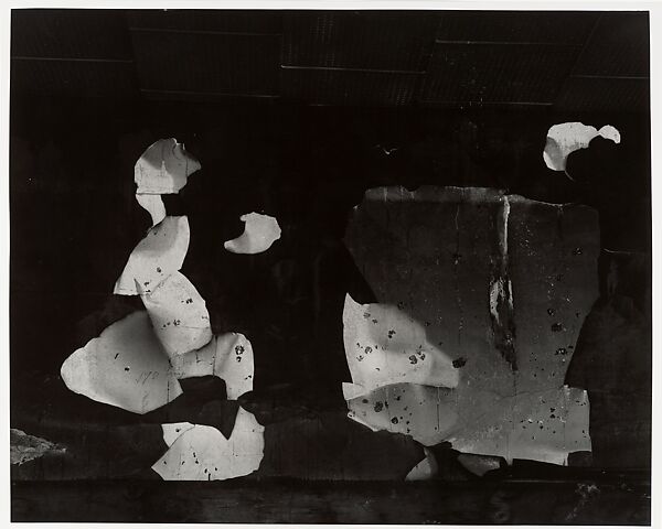 Chicago 21, Aaron Siskind (American, 1903–1991), Gelatin silver print 