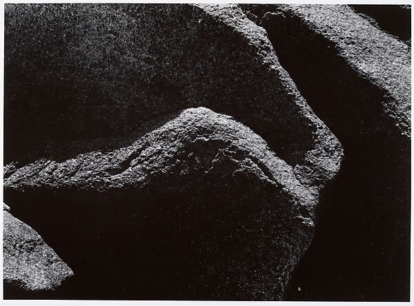 Granite Dells 10, Aaron Siskind (American, 1903–1991), Gelatin silver print 
