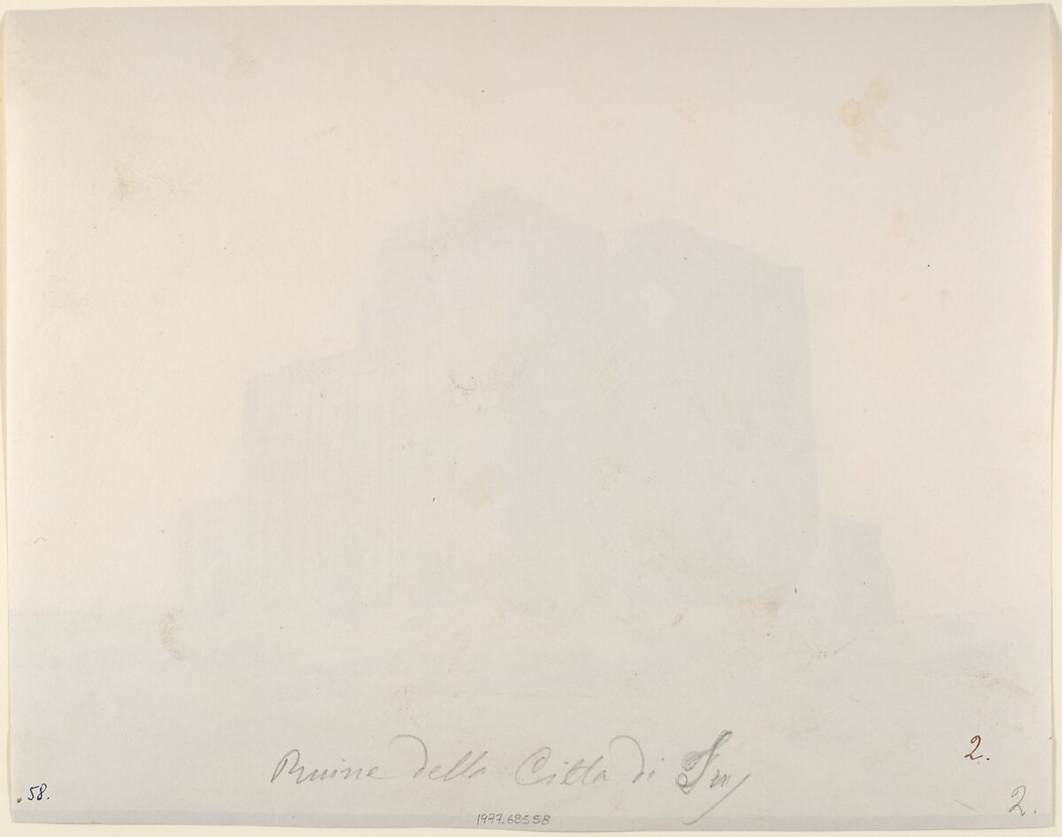 The Wilkinson Album, Luigi Pesce (Italian, 1818–1891), Albumen silver and salted paper prints