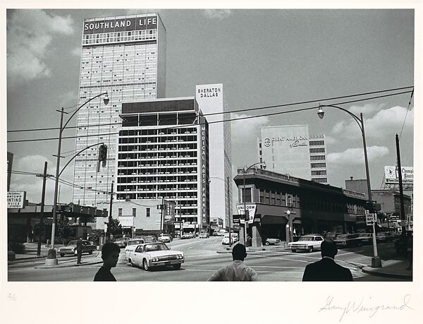 Dallas, Texas, Garry Winogrand (American, New York 1928–1984 Tijuana, Mexico), Gelatin silver print 