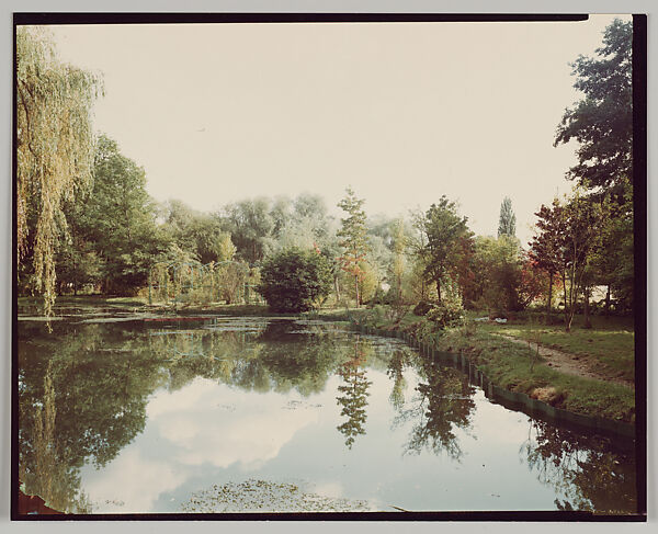 Giverny, Stephen Shore (American, born 1947), Chromogenic print 